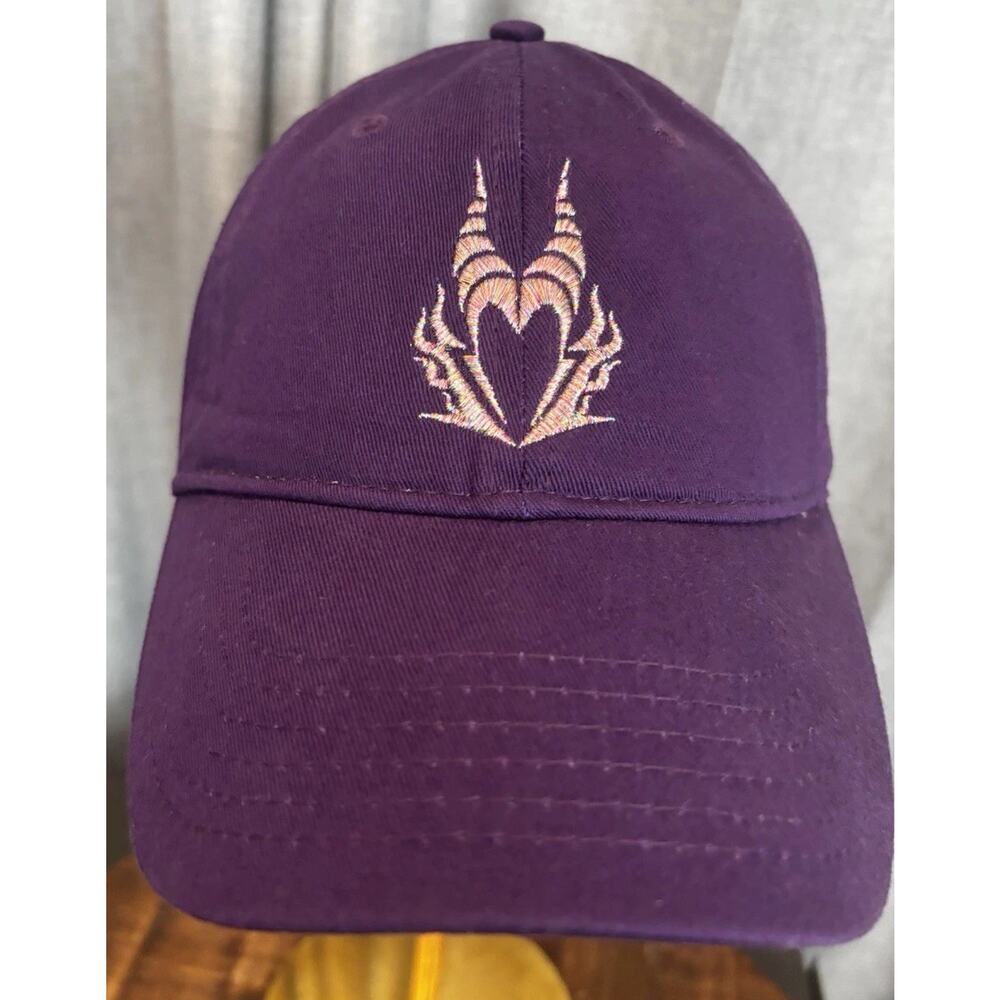 NWT Rare Disney Villains Maleficent Cap You Poor Simple Fools One Size Purple - Picture 7 of 15